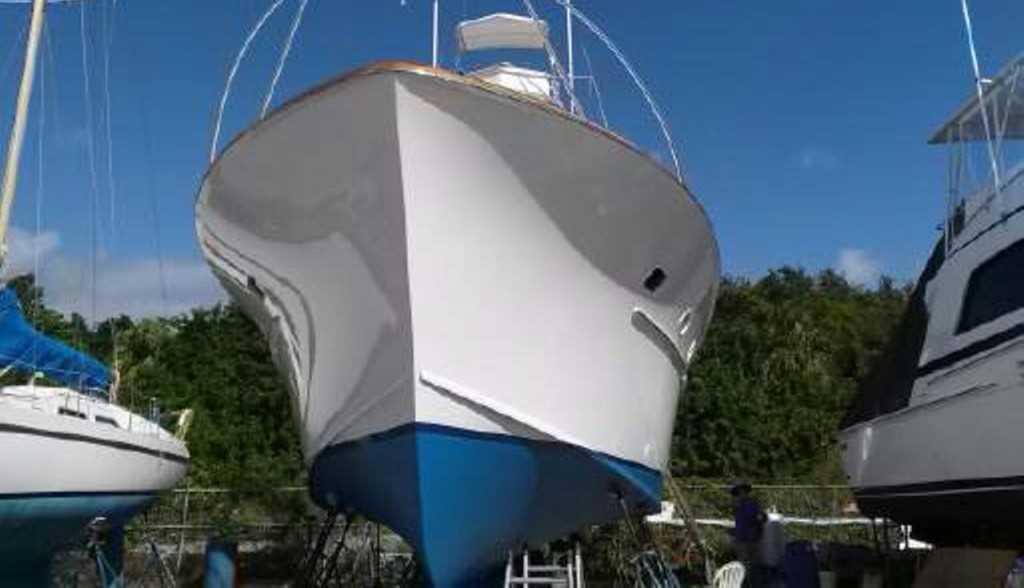 Palm Beach Awlgrip Yacht Painting Custom Marine Paint & Varnish